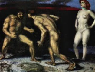 The struggle for women [1] - Franz von Stuck